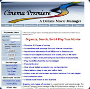 Cinema Premiere Deluxe Movie Manager
