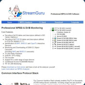StreamGuru MPEG & DVB Analyzer