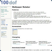 100dof Wallpaper Rotator