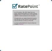RatePoint Toolbar for Internet Explorer