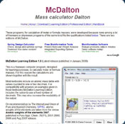 McDalton-Mass calculator Dalton Professional