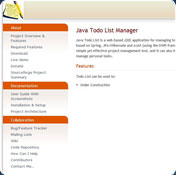 Java Todo List Manager
