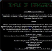 Temple Of Transgression News Article Creation Engine