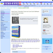 AnyCount Word Count&Line Count Software