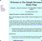 Simple Document Assembly