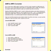 AMR to MP3 Converter