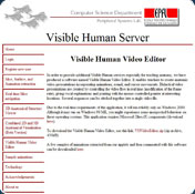 Visible Human Video Editor