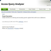 Access Query Analyzer