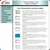 Stock Ticker Application Bar