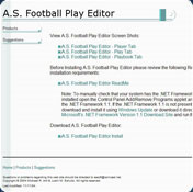 A.S. Football Play Editor