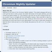 Chromium Nightly Updater