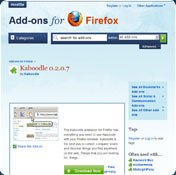 Kaboodle Firefox Extension