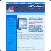 ABCWebWizard Website Design Software