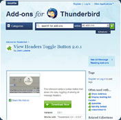 View Headers Toggle Button