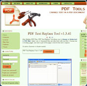 PDF Text Replace Tool