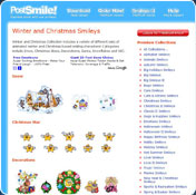 Winter and Christmas Smiley Collection for PostSmile