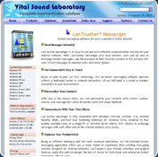 VSL LanToucher Network Messenger