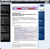 PHP/MySQL Web Database Application Code Generator