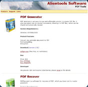 PDF Generator ActiveX Control