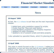 Financial Market Simulation