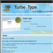 Turbo Type