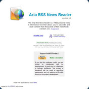 Aria RSS News Reader