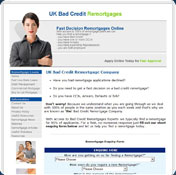 Bad Credit Remortage Company