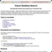 Visual Desktop Search