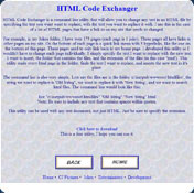HTML Code Exchanger