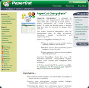 PaperCut ChargeBack