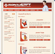 RonyaSoft CD DVD Label Maker