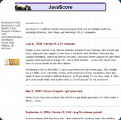 JavaScore