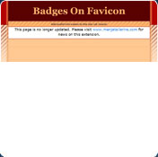 Badges On Favicon
