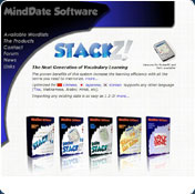 Stackz Flashcard Organizer - Dictionary Edition